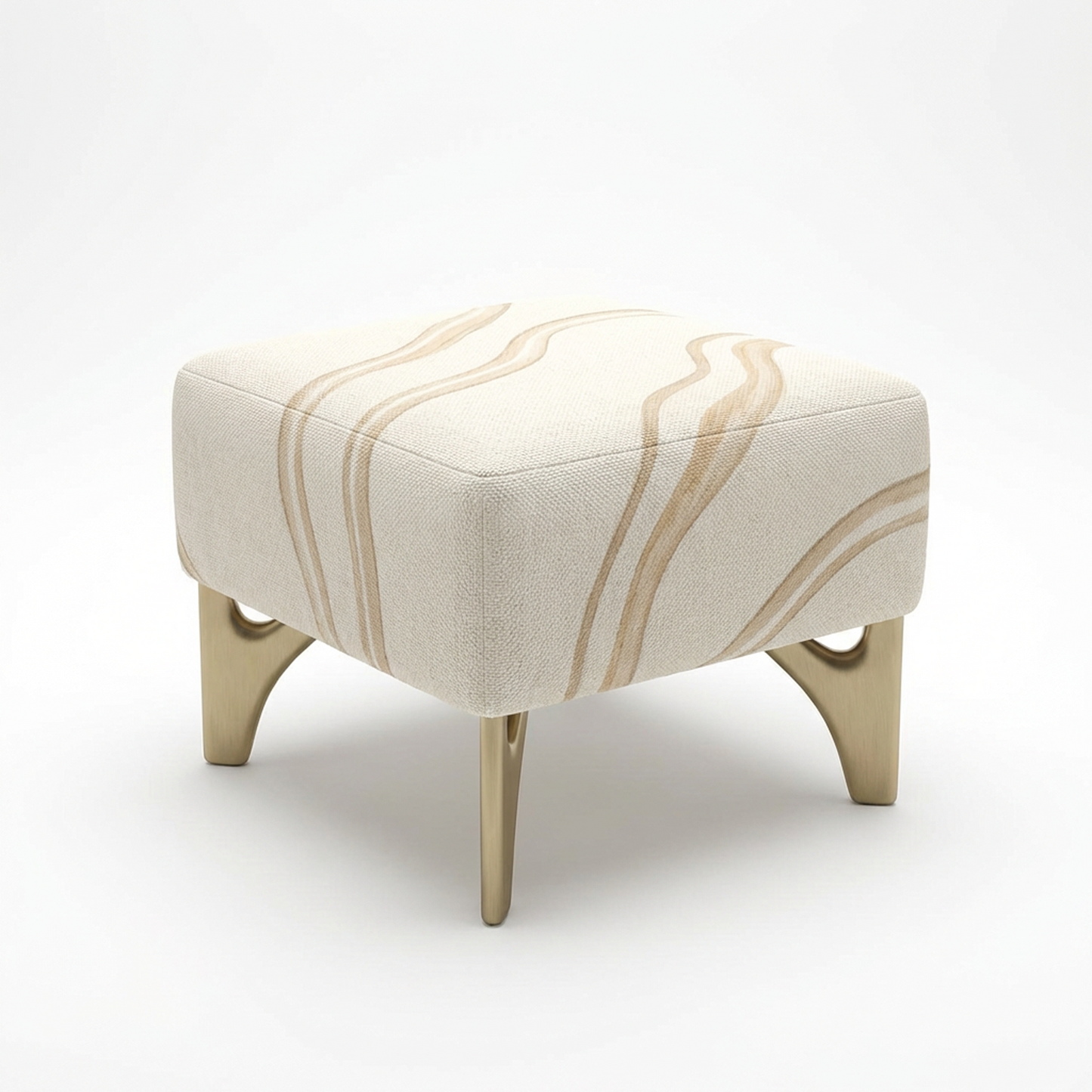 Modern Upholstered Accent Ottoman