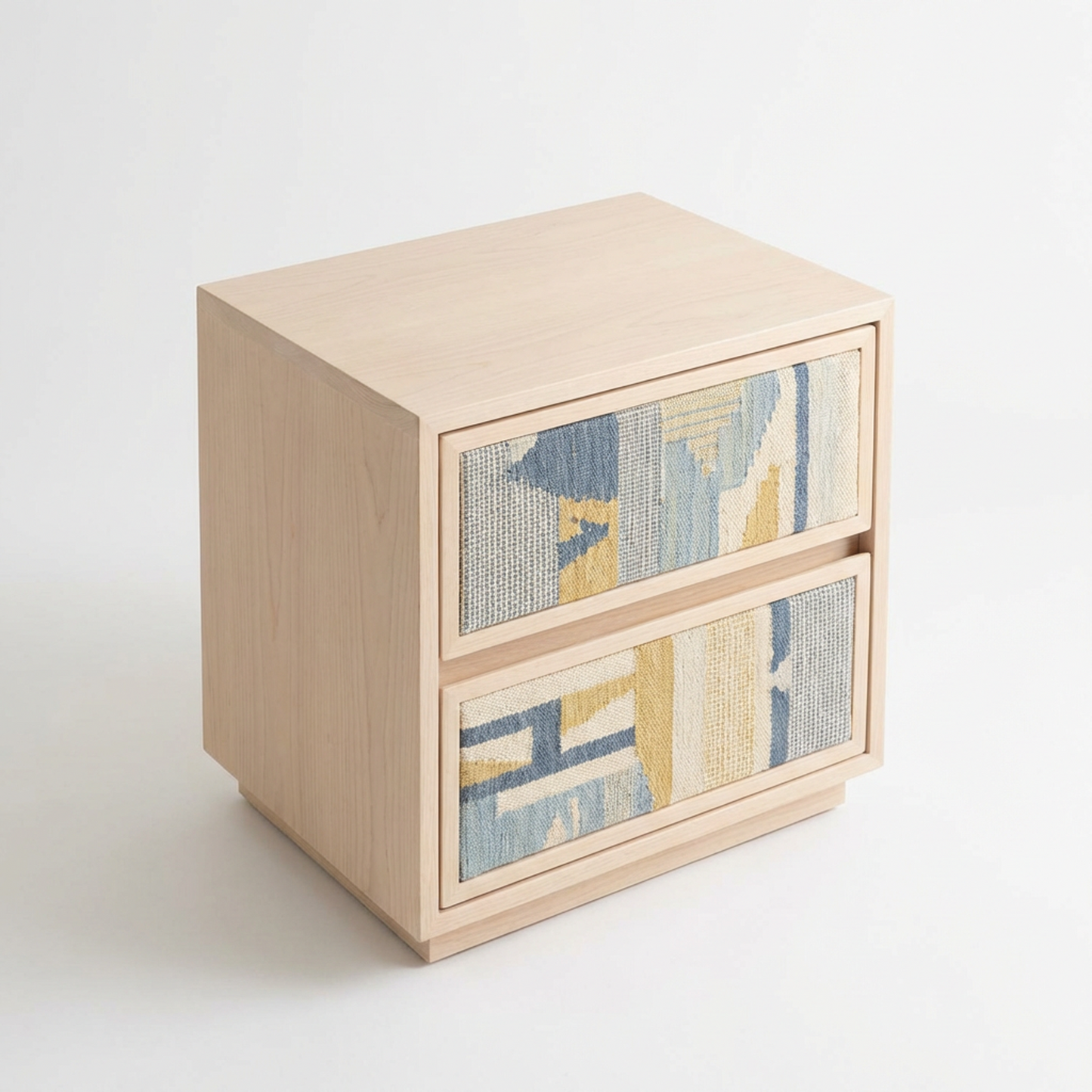 Modern 2-Drawer Nightstand