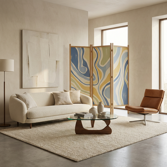 3-Panel Folding Room Divider