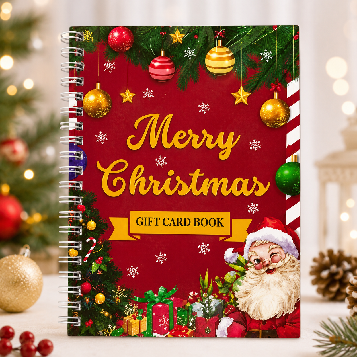 Christmas Gift Card Book