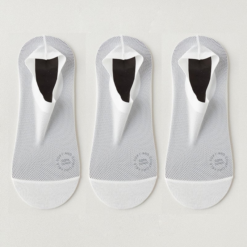 6 Pairs White