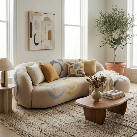 Modern Curved Sofa