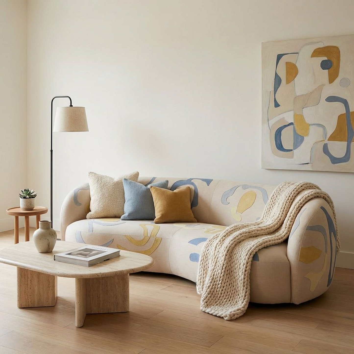 Modern Curved Sofa