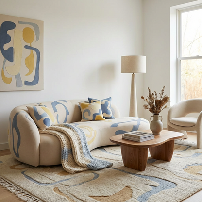 Modern Curved Sofa