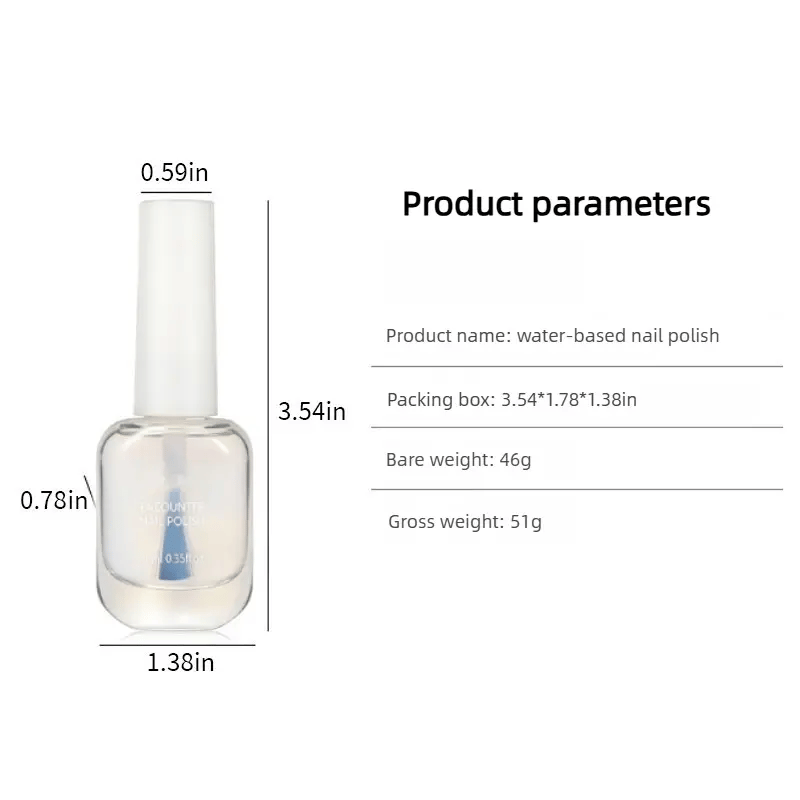 🔥 ENCOUNTER Water-Based Nail Polish – Safe, Breathable & Easy to Remove(Buy 1 Get 1 Free )