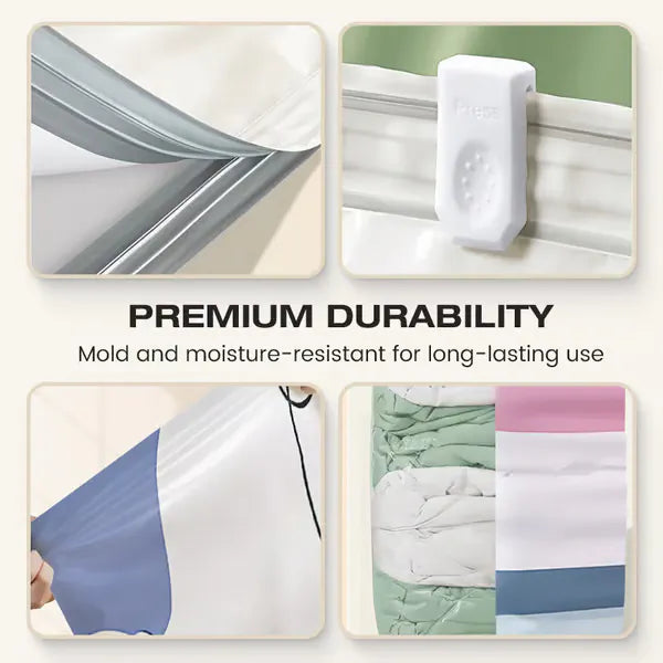 📦 Large-Capacity Vacuum Bags – No Pump Needed! 💨✨