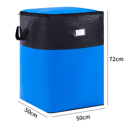 📦 50% OFF NOW! 🧳 Collapsible Storage and Moving Bag – Heavy-duty handles & zippered closure – Folds flat. perfect for moving. travel or closet organization – reusable & easy to clean 🏠