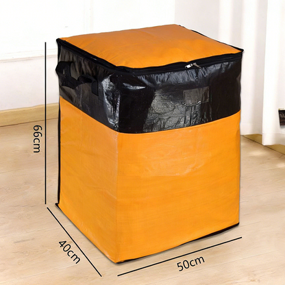 📦 50% OFF NOW! 🧳 Collapsible Storage and Moving Bag – Heavy-duty handles & zippered closure – Folds flat. perfect for moving. travel or closet organization – reusable & easy to clean 🏠