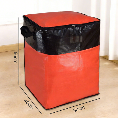 📦 50% OFF NOW! 🧳 Collapsible Storage and Moving Bag – Heavy-duty handles & zippered closure – Folds flat. perfect for moving. travel or closet organization – reusable & easy to clean 🏠